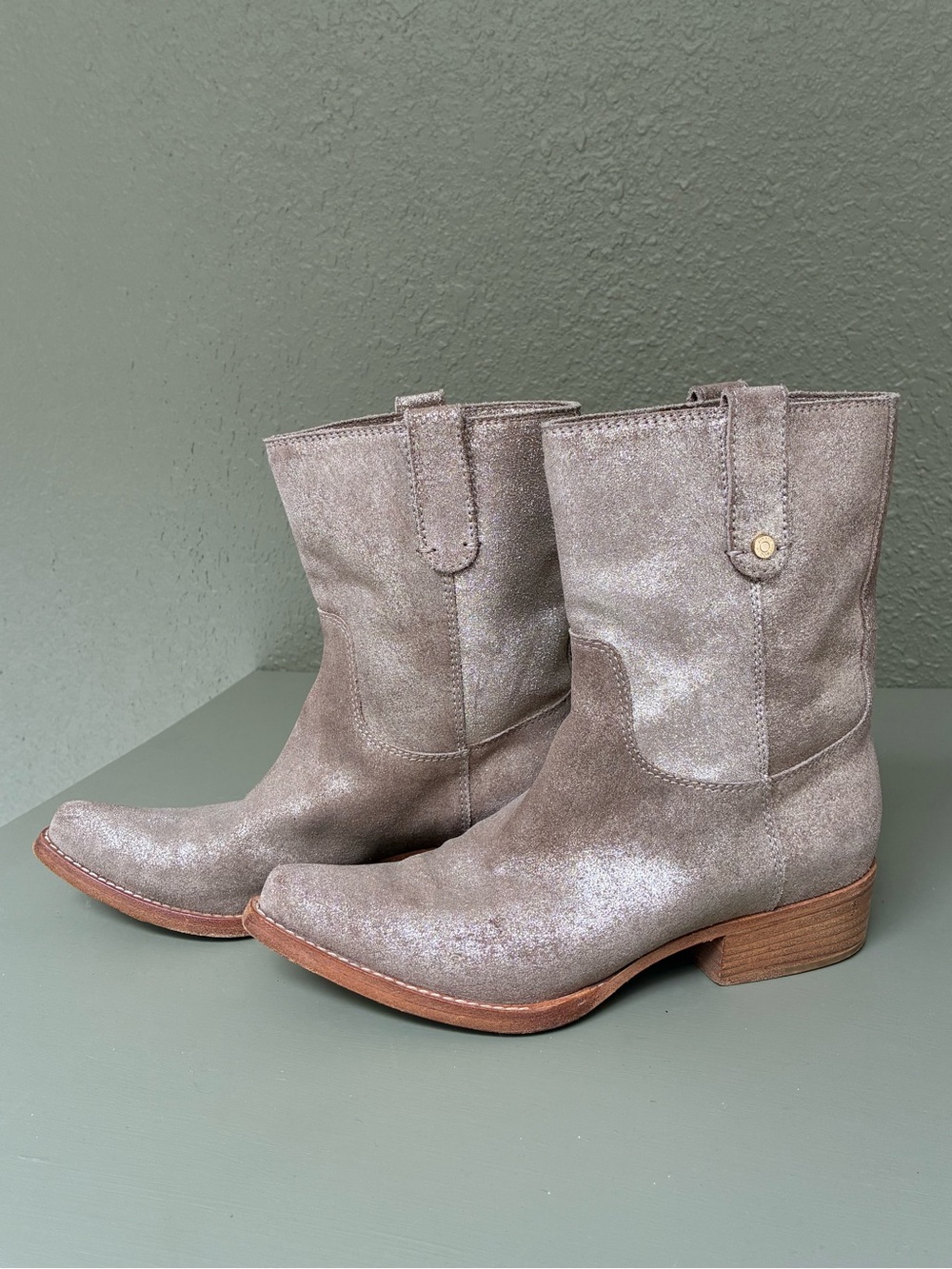 Jimmy Choo Metallic Boots